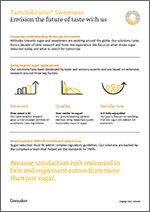 Sweetness factsheet