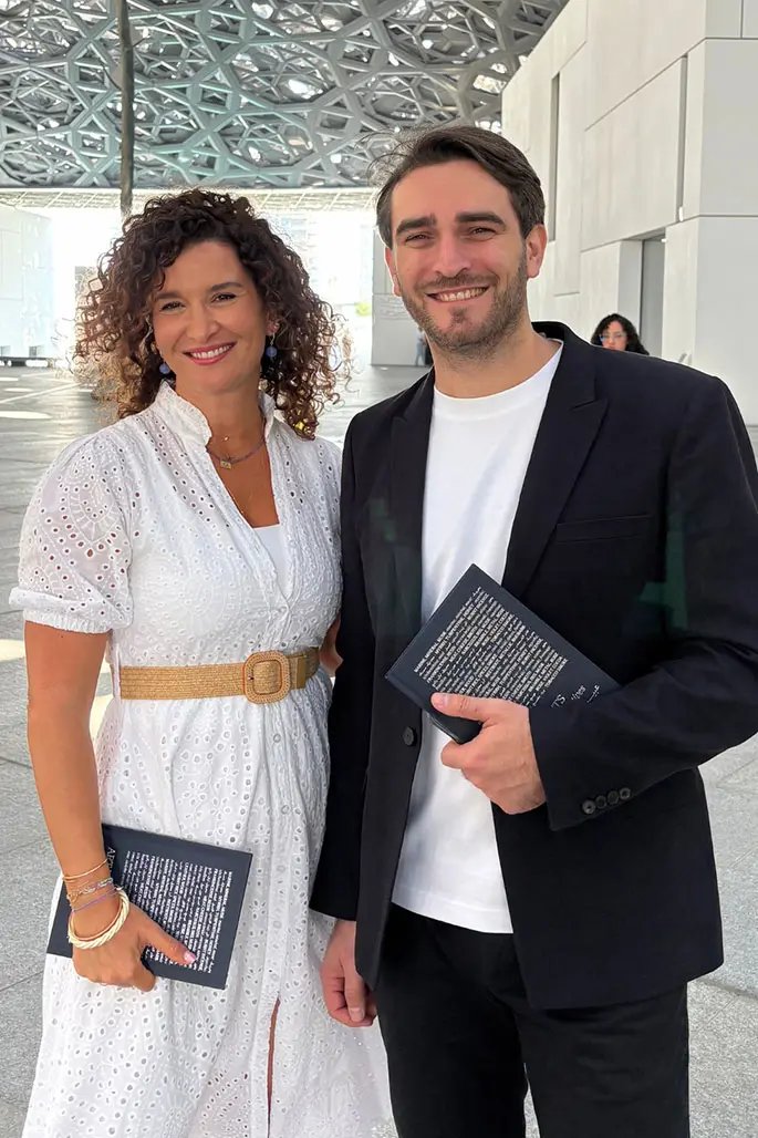 Givaudan perfumers Dalia Izem and Gaël Montero