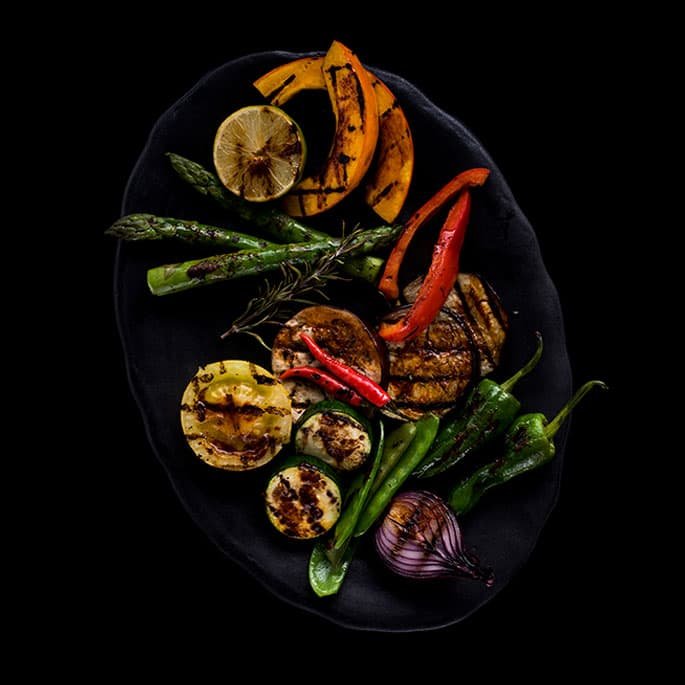 Grilled vegetables