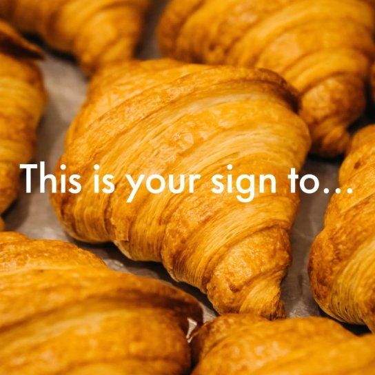 instagram post Just because you deserve 