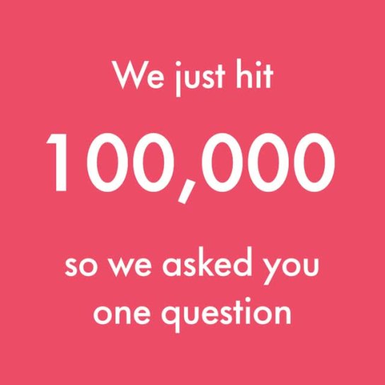 instagram post We just hit 100,000 of yo